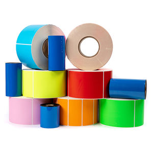 สติกเกอร์เคลือบ TT 80แกรมที่ติดด้วยความร้อนแบบม้วนฉลากด้วยตนเองสำหรับบรรจุภัณฑ์อุตสาหกรรม/โลจิสติก/ ผลิตภัณฑ์ - Product Image 2