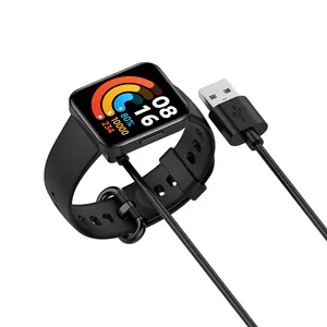 IVANHOE 빠른 충전기 케이블 Redmi Watch 3 2 마그네틱 충전 도크 브래킷 Redmy Watch3 휴대용 전원 USB 어댑터