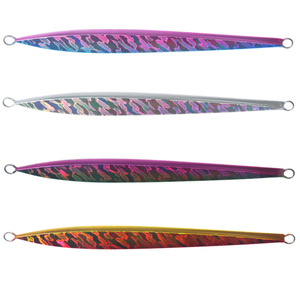 Señuelo de pesca Red Amberjack Jetting Bait, 150g, luminoso, de hundimiento rápido, con láser, para pesca en el mar, señuelo duro para macarela, plástico que brilla en la oscuridad - Product Image 3