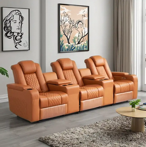 Canapé Multifonctionnel en Cuir Véritable VIP pour Maison Intelligente Moderne, Idéal pour la Visionnage Privé de Films et de Chaînes TV, Luxe Affaires BNF3017 #   Maison Intelligente - Product Image 3