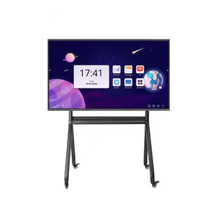 Hot Whiteboard 55 65 75 86 98 Inch Interactive Flat Panel 4k Touch Screen Smart Board for Conference or Educational Equipment