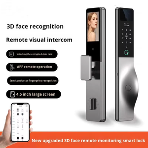 <span class=keywords><strong>Serrure</strong></span> de <span class=keywords><strong>porte</strong></span> sans clé Tuya Smart Lock, reconnaissance faciale 3D rapide, <span class=keywords><strong>d</strong></span>éverrouillage par empreinte digitale, appel vidéo, <span class=keywords><strong>serrure</strong></span> intelligente pour <span class=keywords><strong>porte</strong></span> <span class=keywords><strong>d</strong></span>'<span class=keywords><strong>entrée</strong></span> - Product Image 2