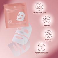 Masques en tissu pour le visage au bio-collagène, hydratants, nourrissants, apaisants, blanchissants et anti-âge, pour le nez et tout le visage, vente en gros