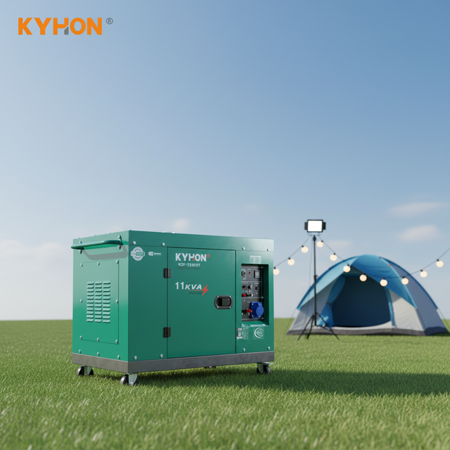 Soundproof Super Silent Diesel Generators with ATS and Remote Control Low Price Backup Power Generator Set