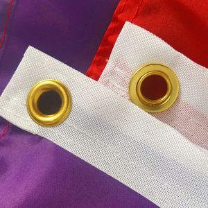 Aozhan Custom Double Sided Polyester Digital Printed 5X8 Rainbow Pride Flag Big Size Personalized Gay Promotional Flags <b>Banners</b> - Product Image 2