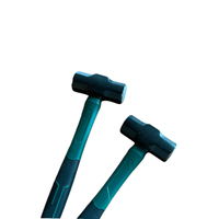 Marteau à mèche en acier de haute qualité avec poignée en fibre de verre, outil à main octogonal pour atelier industriel