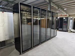 Refrigerador Vertical con Vidrio Templado de 4 Puertas, Descongelación Automática, Iluminación LED, Bajo Consumo de Energía, para Bebidas y Cerveza, con Certificación CE - Product Image 5