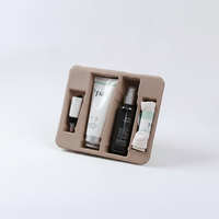 Emballage intérieur en pulpe moulée entièrement biodégradable et recyclable, respectueux de l'environnement, pour flacons cosmétiques, pots, boîtes cadeaux de maquillage