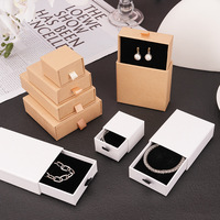 Cajas de Embalaje para Joyería al por Mayor, Cajas de Cartón con Logotipo Personalizado Impreso, para Anillos, Aretes y Colgantes
