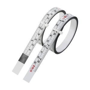 Cinta Métrica Autoadhesiva de Acero, 200cm/2m de Longitud, con Escalas Imperiales y Métricas <span class=keywords><strong>para</strong></span> Banco de Trabajo - Product Image 4