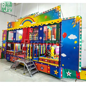 Aire de jeux mobile commerciale en forme de <span class=keywords><strong>labyrinthe</strong></span>, jeux de plein air portables, <span class=keywords><strong>labyrinthe</strong></span> pour enfants, château gonflable à vendre - Product Image 5