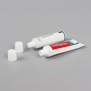 Album — tube de dentifrice en plastique stratifié, emballage de petits tubes vides en aluminium, dentifrice pour hôtel