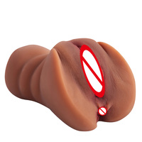 Tragbarer männlicher Masturbator, Taschenmuschi, manueller Stroker-Cup, kompakte Reisegröße, realistisches künstliches Vagina-Spielzeug für Männer, Erwachsene