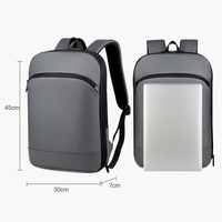 Mochila para Portátil HAIBOWY, Ultradelgada, Expandible, de Estilo Ejecutivo, Portátil y Moderna, Venta al Por Mayor de Fábrica