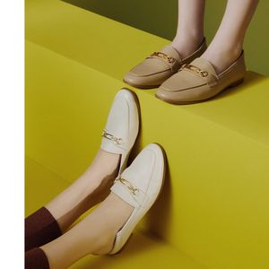 Mocasines Planos de Cuero de Cordero 100% para Mujer, Ligeros, Formales, Tipo Mule, para Oficina, MOQ Bajo, Personalización de Logotipo de Fábrica - Product Image 4