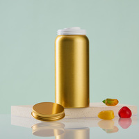 Flacon hermétique en aluminium pour médicaments, conteneur opaque en aluminium pour sérum capillaire