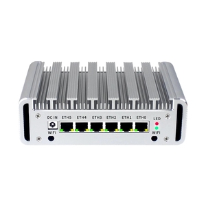 Mini PC sin ventilador <span class=keywords><strong>Core</strong></span> i7 1165G7 1185G7 N100 Soft Router ESXI PVE Firewall Appliance Server 4xintel i226 2,5G Opnsense Router - Product Image 1