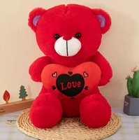 Vente en gros usine : Ours en peluche doux pour la Saint-Valentin, jouets en peluche ours en peluche