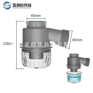 Fregadero de cocina, accesorios de drenaje, tubería de alcantarillado, artefacto antirretorno, tubería de drenaje de tres vías - Product Image 6