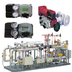 Válvula de Control Neumática de Gas Natural Skid de Masoneilan 31000 SVI II AP y Posicionador de Válvula SVI3, Conjunto de Válvula Solenoide ASCO OEM - Product Image 3