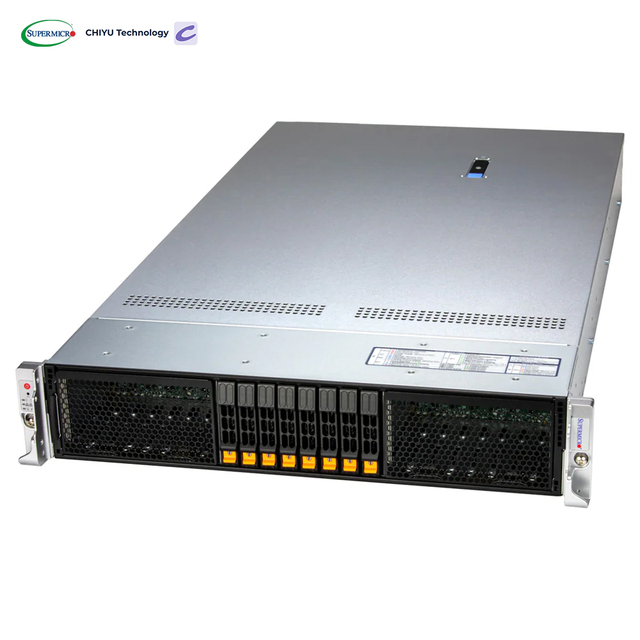 Supermicro Hyper SuperServer SYS-212HA-TN 2U Rackmount Intel Xeon 6900 Series Processor 24 Hot-Swap NVMe Bays AI Server 3TB