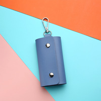 Nouvel étui tendance pour clés de voiture - Adorable porte-clés en cuir PU pour couples - Porte-clés de moto avec design de porte-clés unique