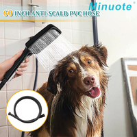 Robinet de douche européen pour salle de bain, mitigeur de douche encastré, ensemble de douche mural luxueux avec cascade et pluie