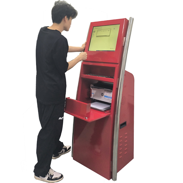 Self Service A4 Document Printing Kiosk with Laser Printer