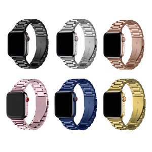 Cinturino compatibile per orologio <span class=keywords><strong>Apple</strong></span> <span class=keywords><strong>Watch</strong></span> cinturino in <span class=keywords><strong>acciaio</strong></span> inossidabile per <span class=keywords><strong>Apple</strong></span> <span class=keywords><strong>Watch</strong></span> Band 8/7 42mm 44mm 45mm 49mm 38mm 40mm 41mm - Product Image 6