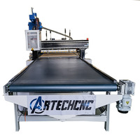 Solución de anidación 3D Atc, enrutador Cnc, sistema de carga y descarga automática para armario de muebles