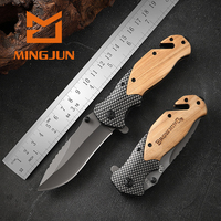 Couteau pliant multifonctionnel en aluminium aéronautique haute dureté, couteau de poche pour le camping en plein air, outil de survie