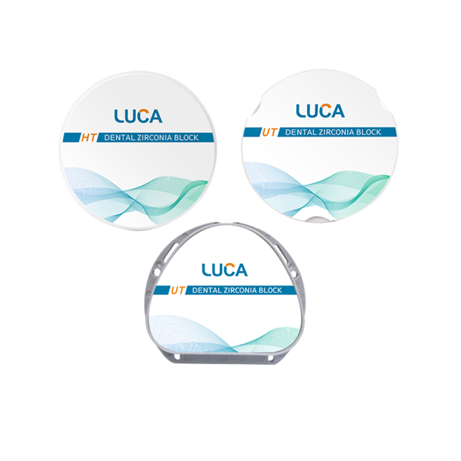 3D Pro эстетическое восстановление CAD CAM БЕЛЫЙ циркониевый блок Многослойные стоматологические циркониевые блоки