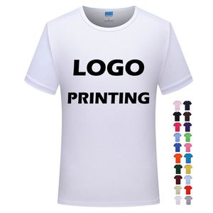 Wholesale Custom Print Plain Blank <b>100</b> Sublimation <b>100</b>% <b>Polyester</b> White Sport Gym Run Quick Dri Dry Fit Men T <b>Shirt</b> - Product Image 1