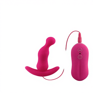 Aphrodisia Kompakt Toplar Tarzı Titreşimli Anal Plug Silikon Boncuk Tasarım 10 Mod Sessiz Motor Başlangıç ​​Seviyesi Dostu Anal Stimülatör - Product Image 4