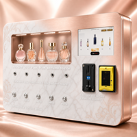 Distributeur automatique de parfum avec logo personnalisé, écran 10,1 pouces, lecteur de carte de crédit mural, machine intelligente de test de parfum