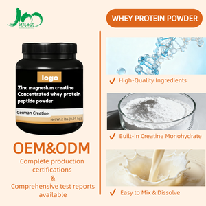 ผงโปรตีนเวย์เข้มข้นผสมซิงค์ แมกนีเซียม และครีเอทีน - รสชาติที่ปรับแต่งได้, ผลิตภัณฑ์โปรตีนแบบ OEM & ODM - Product Image 2
