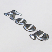 Étiquettes de vêtements en PVC TPU avec logo personnalisé 3D, étiquettes de transfert thermique métalliques brillantes pour vêtements, t-shirts, chaussettes, sacs