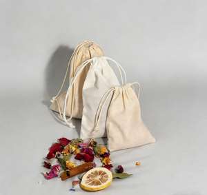 Sels de bain aux herbes extra-larges pour baignoire, filtre géant pour baignoire, bain relaxant biologique, sachet de thé pour bain de pieds de 4 oz, vente en gros - Product Image 1