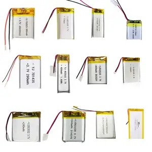 Factory Price Customized Rechargeable Lithium Polymer Battery Cell 3.7v digital batteries cellphone lipo battery