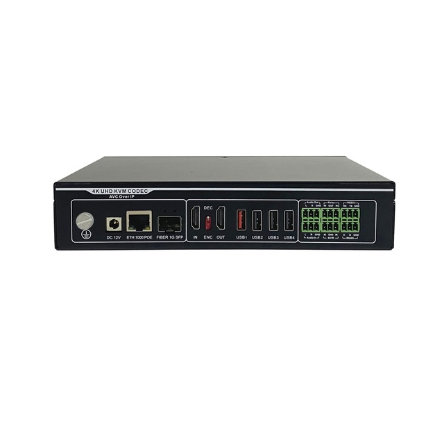 4K Distributed Processor KVM-based Integrated Codec Solution for Distributed Systems