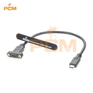<span class=keywords><strong>C</strong></span>áp nối dài USB3.1 Type <span class=keywords><strong>C</strong></span> đự<span class=keywords><strong>c</strong></span> sang <span class=keywords><strong>c</strong></span>ái, gắn bảng điều khiển, khóa vặn, dùng cho khung máy, tủ, vách ngăn, <span class=keywords><strong>c</strong></span>áp USB-<span class=keywords><strong>C</strong></span> sang USB-<span class=keywords><strong>C</strong></span> - Product Image 6
