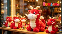Peluche personnalisée, jouet en peluche doux, personnage de dragon en peluche pour cadeau promotionnel, peluche personnalisée