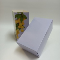 SP934 Hochwertige Geschenkverpackungsbox aus recyceltem Elfenbeinkarton mit Schiebefach für Tee, Süßigkeiten und Schokolade