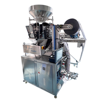 Machine de pesage et d'emballage verticale automatique de haute précision pour aliments avec sacs en plastique, entraînée par moteur, 30-60 sacs/min