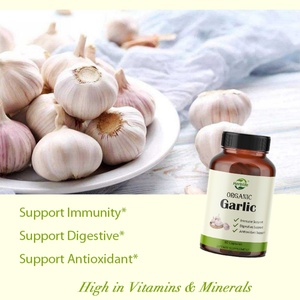 OEM/ODM Hotselling Organic Whole Bulb <b>Garlic</b> <b>Capsules</b> with Vitamins & Minerals, 600mg, Non-GMO, Gluten Free - Product Image 3