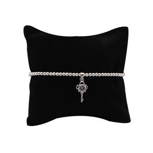 Braccialetto con ciondolo a cuore di nuova concezione Sunshine con perline da 3 mm per la <span class=keywords><strong>Festa</strong></span> <span class=keywords><strong>della</strong></span> <span class=keywords><strong>Mamma</strong></span> - Product Image 5