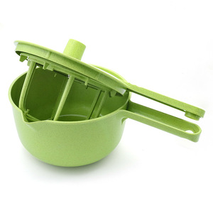 Cuchara para lavar arroz con manivela, batidora de ensalada, material de paja de trigo, apto para lavavajillas, para uso en la cocina - Product Image 2