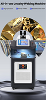 Machine de soudage au laser pour bijoux Gold Mark 200w, soudeuse or et argent de bureau