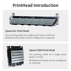 HK-SP1600A-UV נייר הזרקת דיו במהירות גבוהה מדפסת uv מיטה שטוחה i3200 מדפסת קרטון יחיד למכונת שקית - Product Image 5