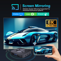 Boîtier TV intelligent Topleo, streaming Android TV 12 certifié HD 4K, décodeur Mini Pro ATV Android TV Box